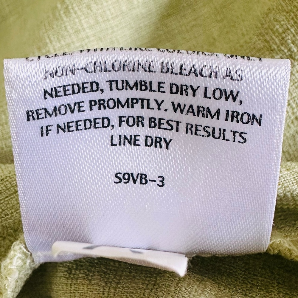 Eileen Fisher Linen Viscose Short Sleeve Top - Picture 12 of 12